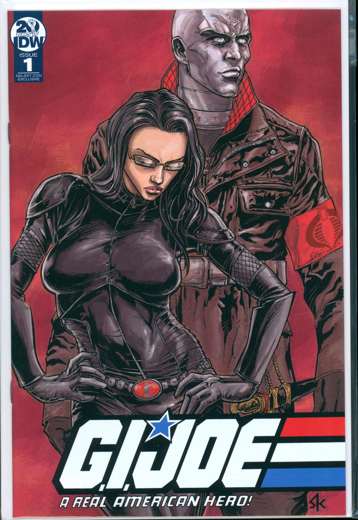 (WAREHOUSE FIND) G.I. Joe A Real American Hero #1 (2019) GalaxyCon Exclusive THREE PACK Variants by Steve Kurth