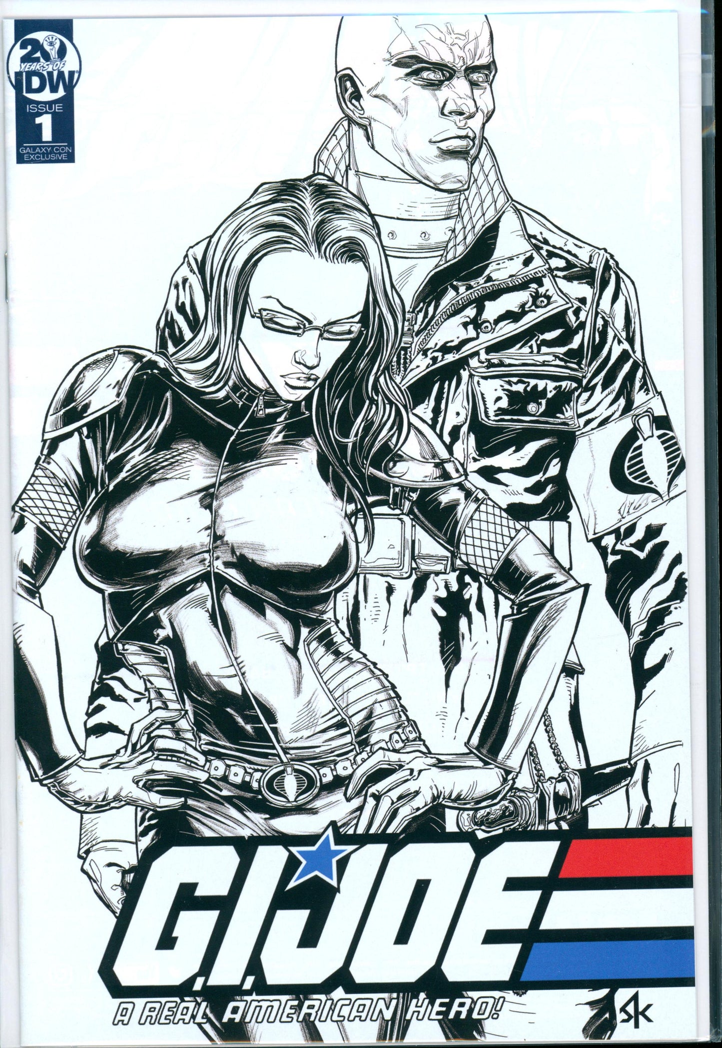 (WAREHOUSE FIND) G.I. Joe A Real American Hero #1 (2019) GalaxyCon Exclusive THREE PACK Variants by Steve Kurth