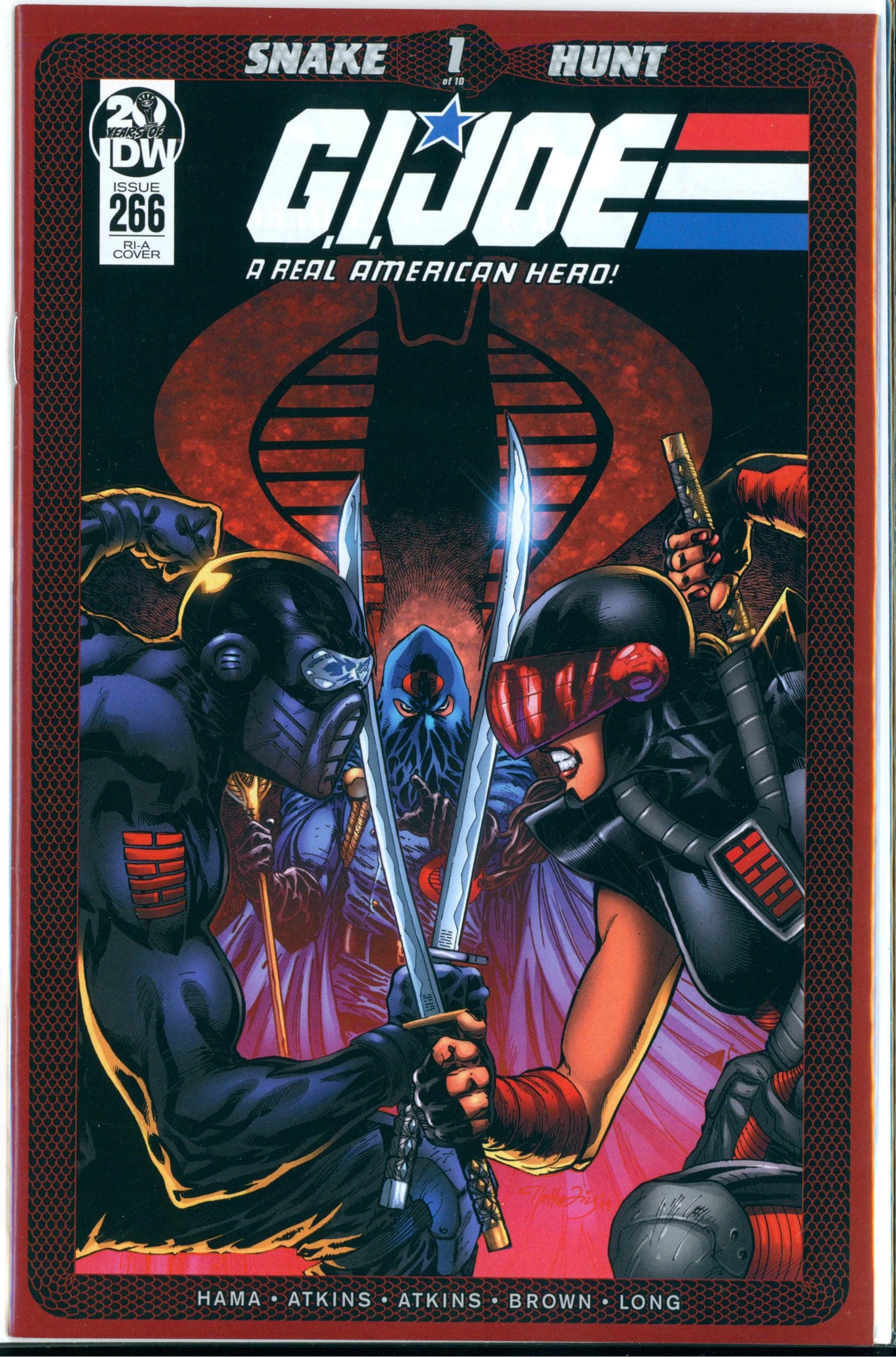(WAREHOUSE FIND) G.I. Joe A Real American Hero #266 1:10 Ratio Variant by Netho Diaz