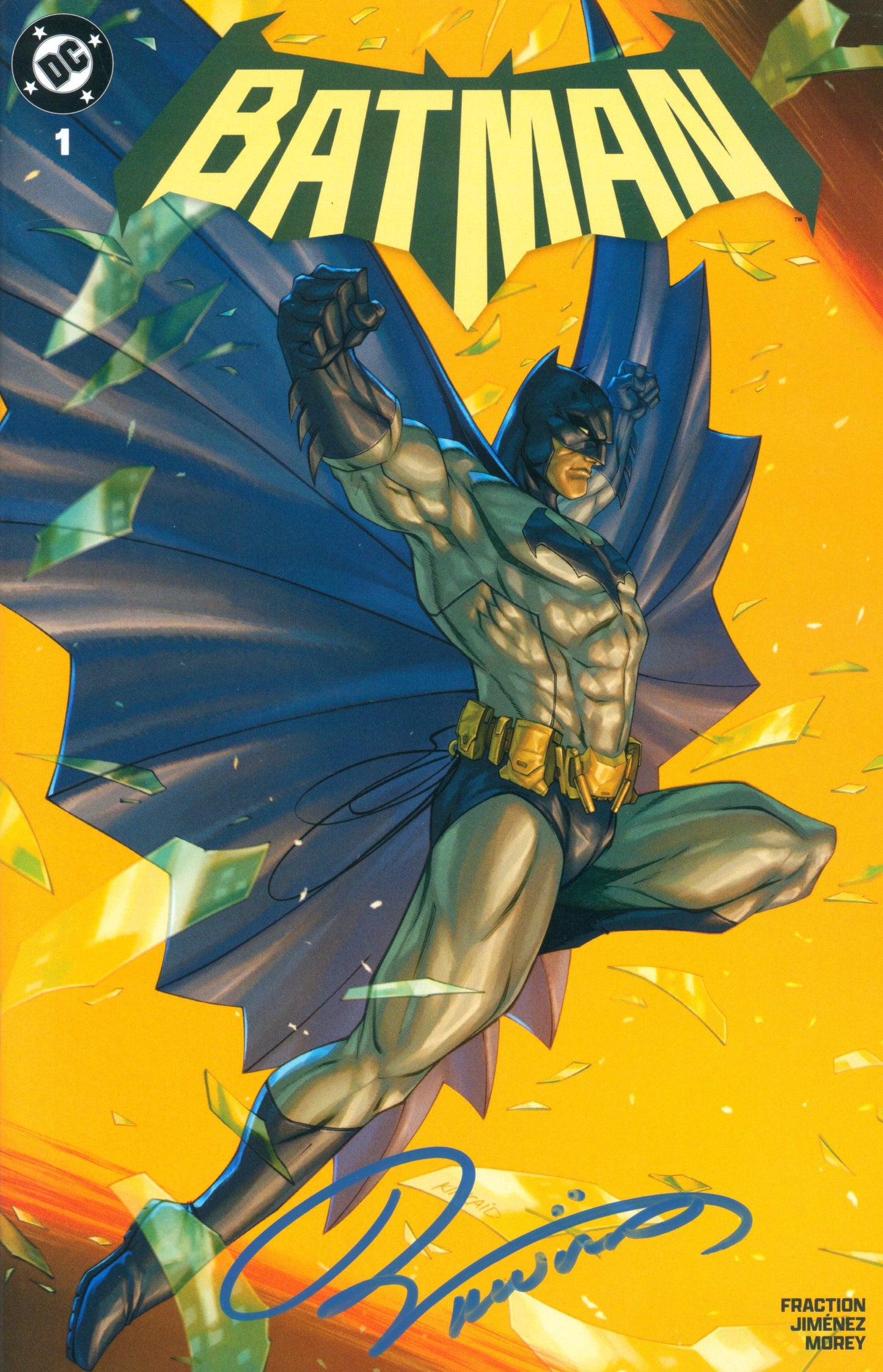 CGC Signature Series 9.8 - Batman #1 - Jeff Edwards Exclusive - signed by Jeff Edwards