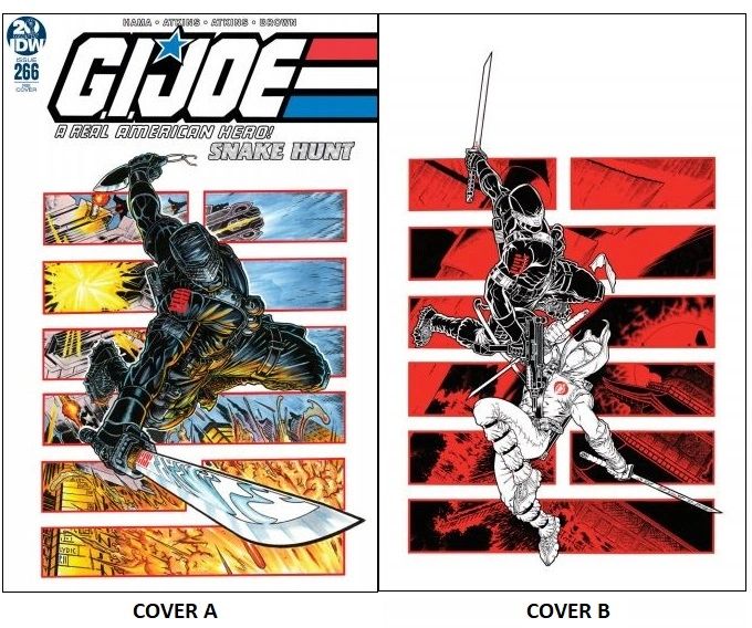 G.I. Joe A Real American Hero #266 - One Stop Comic Shop Exclusive TWO PACK