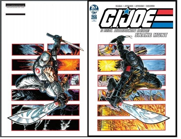 G.I. Joe A Real American Hero #266 - Jeff Edwards Variant - One Stop Comic Shop Exclusive
