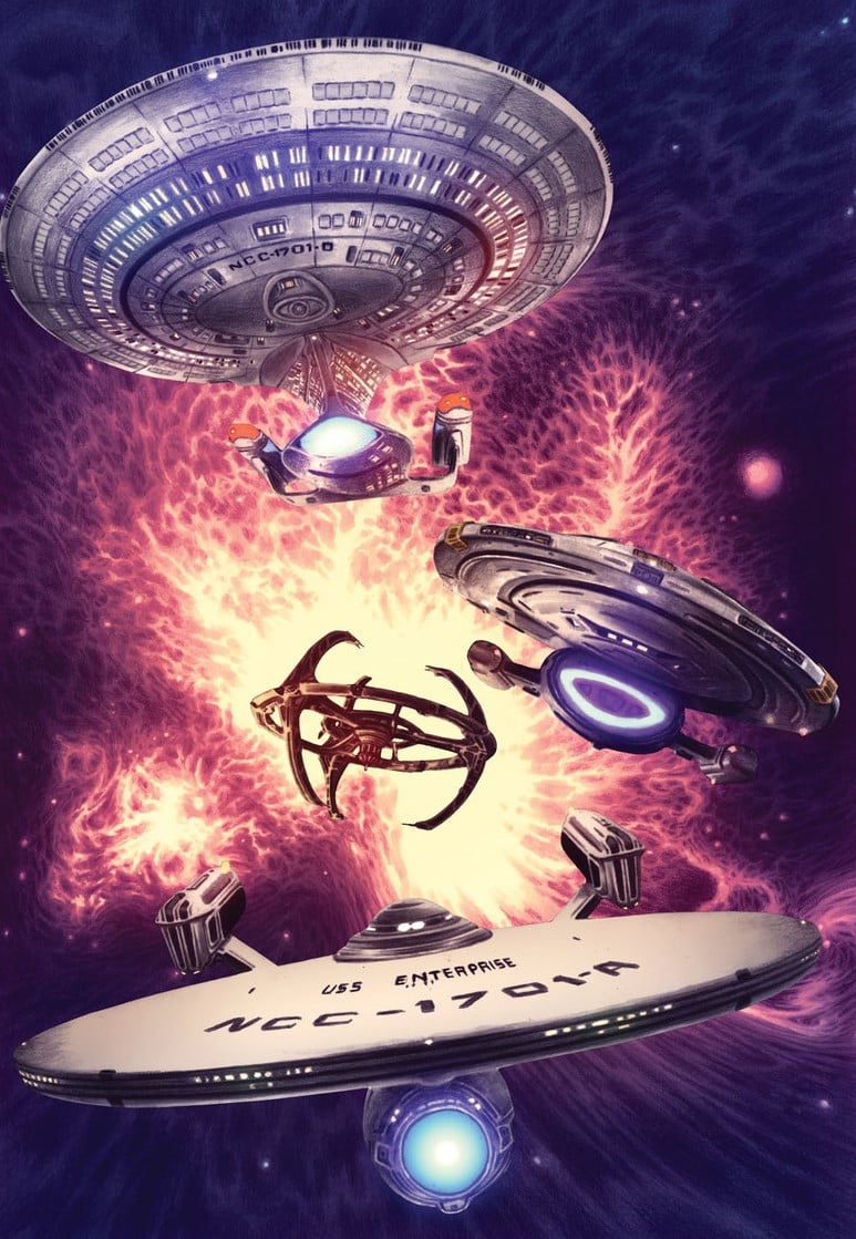 (SIGNED) Star Trek #500 GALAXYCON EXCLUSIVE VARIANT C by Jeff Edwards & Morry Hollowell
