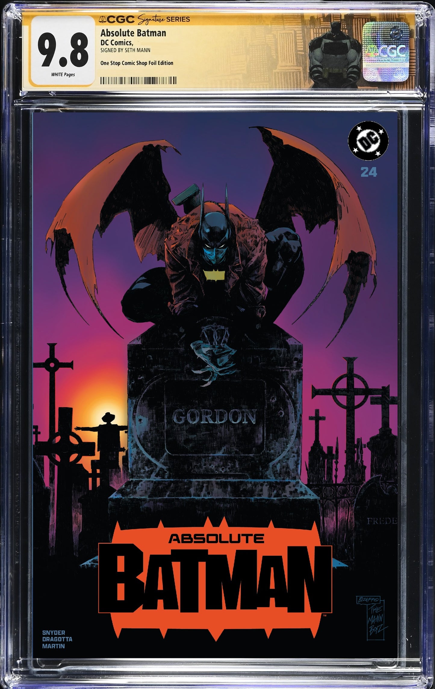 Batgirl - CGC Signature Series 9.8 + CUSTOM LABEL - LIMIT 1 PER PERSON (PRE-SALE NOVEMBER 2026)