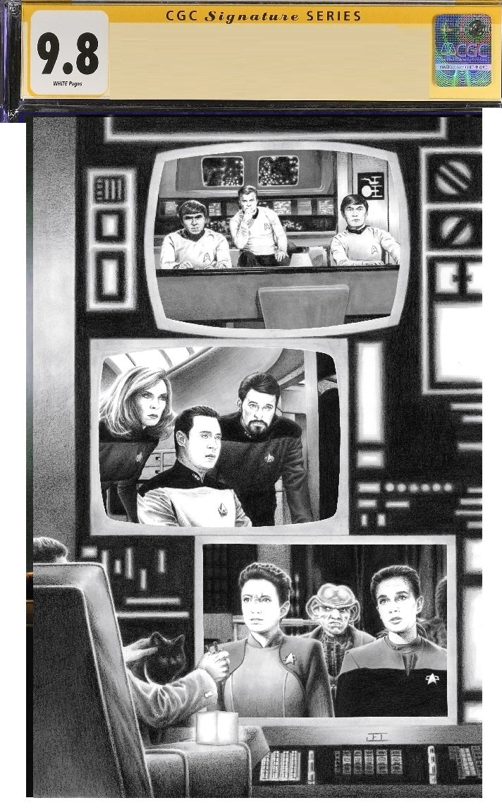 CGC Signature Series 9.8 - Star Trek #500 VARIANT B signed by Jeff Edwards - PRE-SALE 6/25