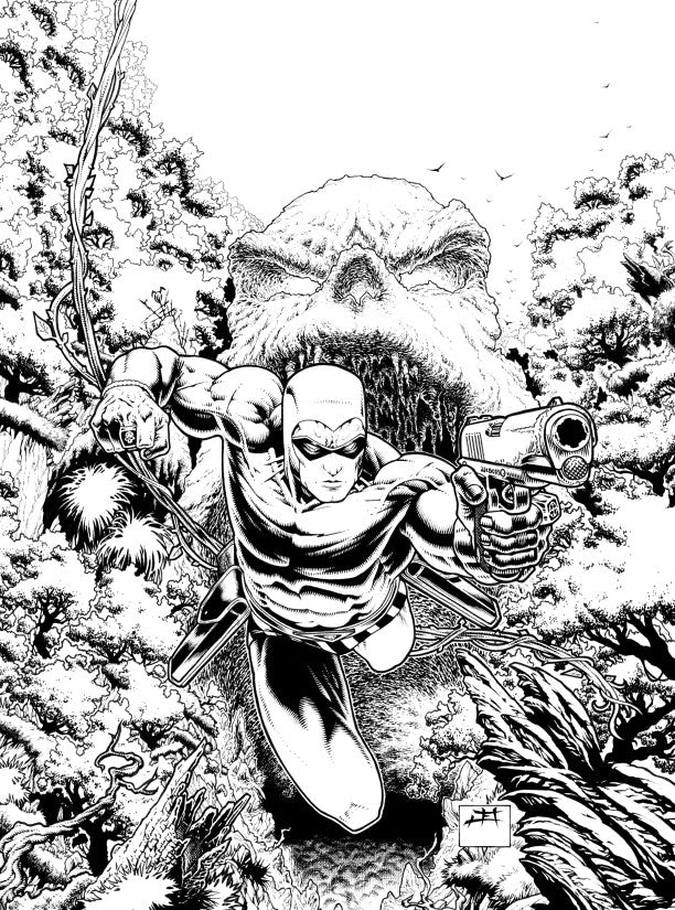 The Phantom #1 - Jeff Edwards Exclusive BLACK & WHITE