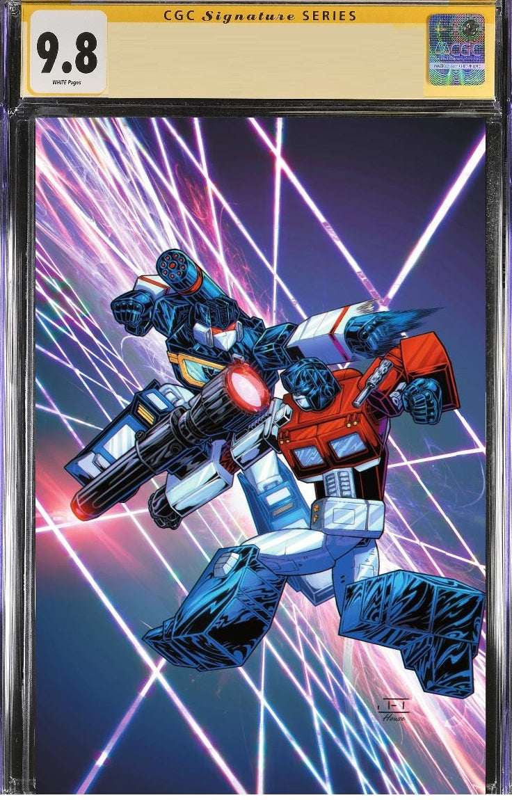 CGC Signature Series 9.8 - Transformers #17 FOIL EXCLUSIVE signed by Jeff Edwards - Pre-Sale 6/1