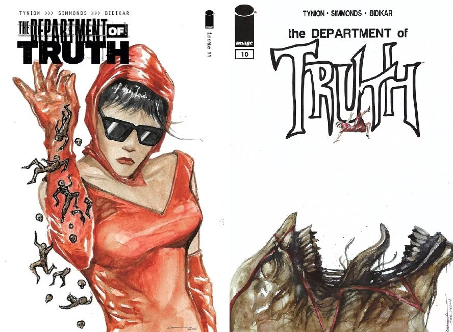 Department of Truth #10 & 12 - Gorkem Demir TWO PACK