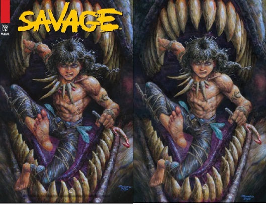 Savage #1 - One Stop Comic Shop - Johnny Desjardins Exclusive TWO PACK