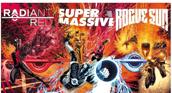 Super Massive - Radiant Red - Rogue Sun #1 Jeff Edwards Exclusive THREE PACK