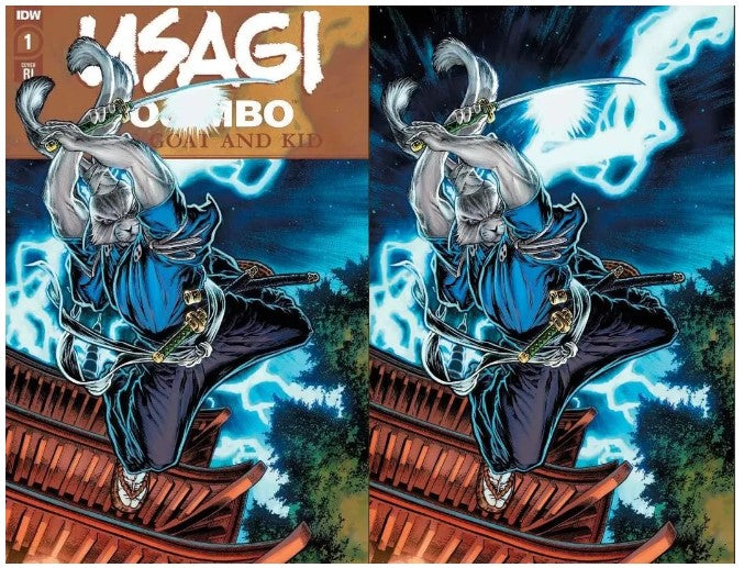 Usagi Yojimbo Lone Goat & Cub #1 - VARIANT TWO PACK