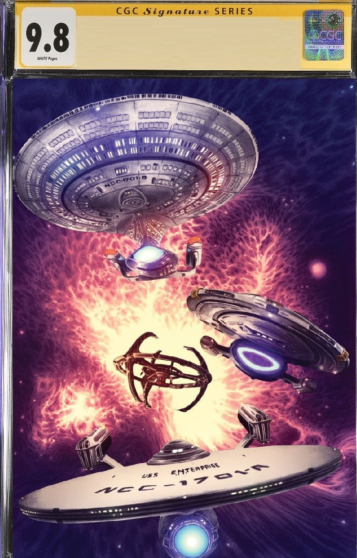 CGC Signature Series 9.8 - Star Trek #500 VARIANT C signed by Jeff Edwards - PRE-SALE 6/25