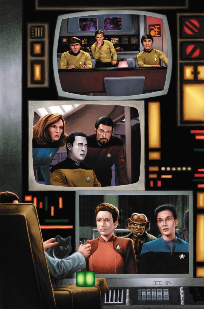 Star Trek #500 GALAXYCON EXCLUSIVE VARIANT A by Jeff Edwards and Brian Reber - PRE-SALE 4/25
