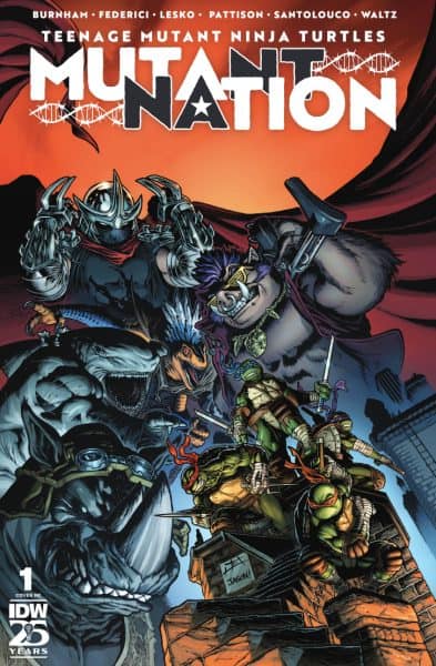 TMNT Mutant Nation #1 - Jeff Edwards Exclusive Variant
