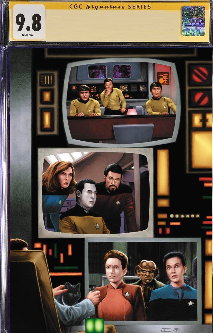 CGC Signature Series 9.8 - Star Trek #500 VARIANT A signed by Jeff Edwards - PRE-SALE 6/25