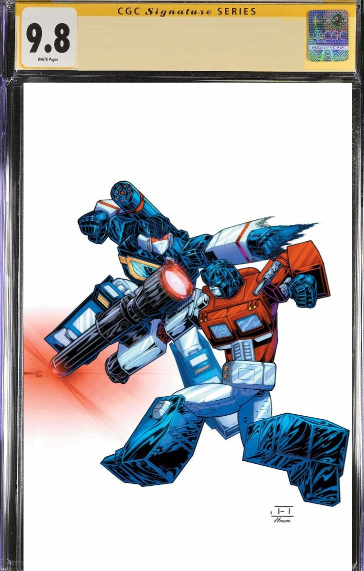 CGC Signature Series 9.8 - Transformers #17 EXCLUSIVE signed by Jeff Edwards - Pre-Sale 6/1
