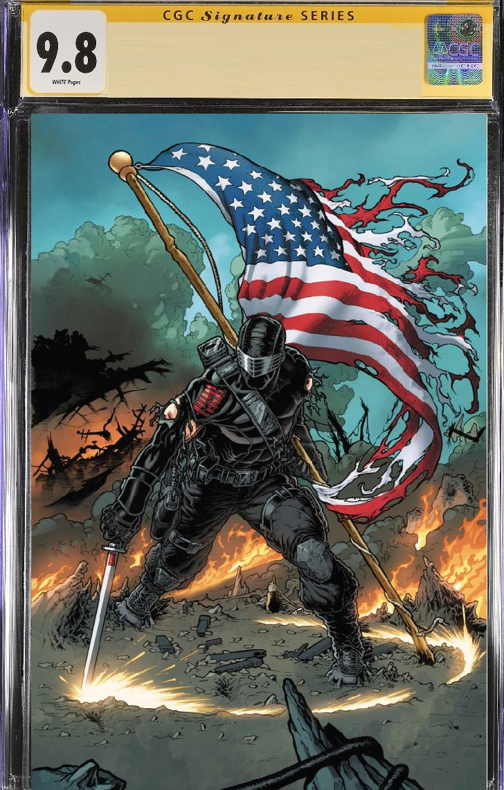 CGC Signature Series 9.8 - G.I. Joe A Real American Hero #21 (2025) signed by Ray Park
