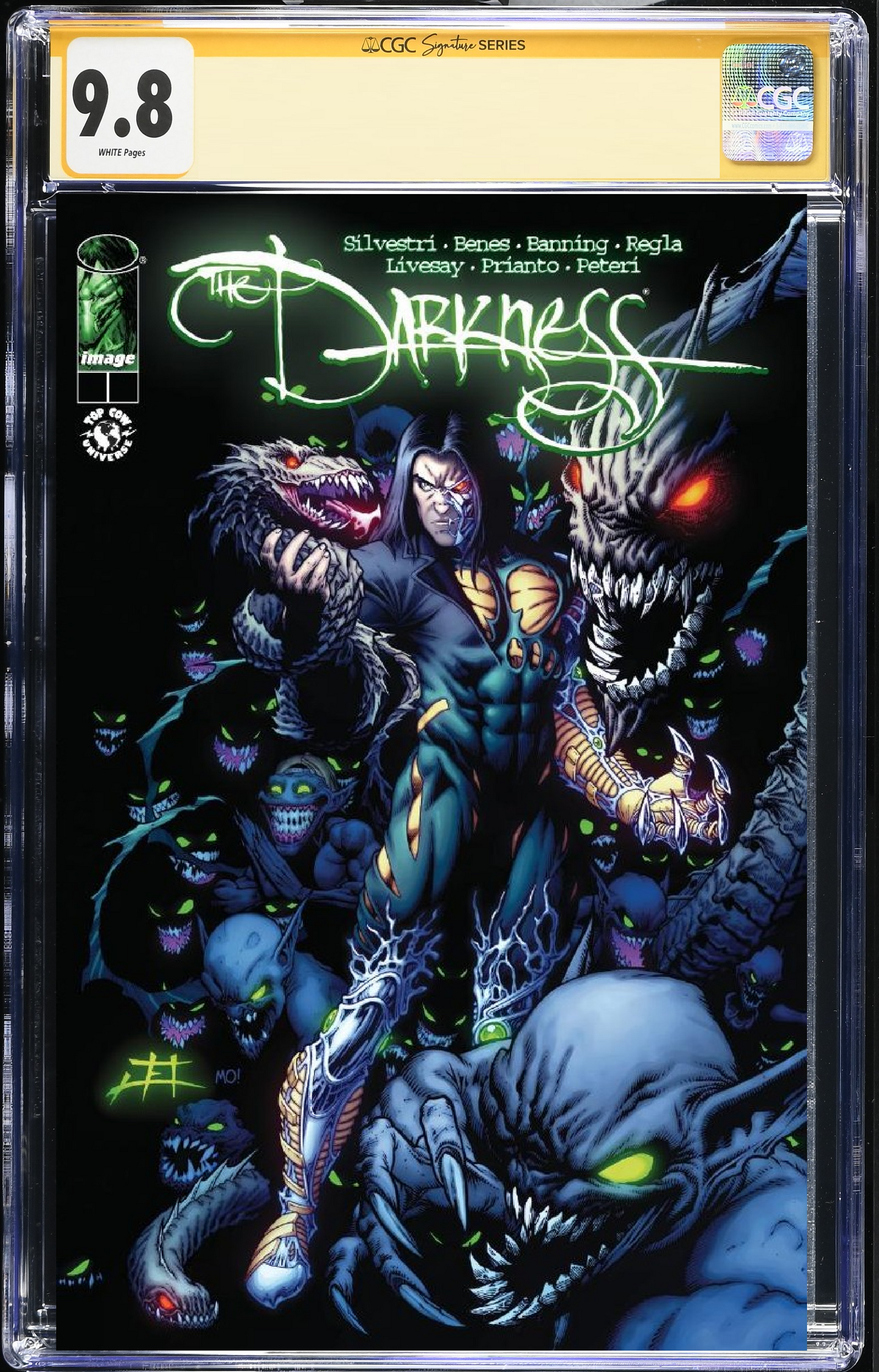 CGC Signature Series 9.8 - Darkness #1 - Jeff Edwards Exclusive - signed by Jeff Edwards PRE-SALE