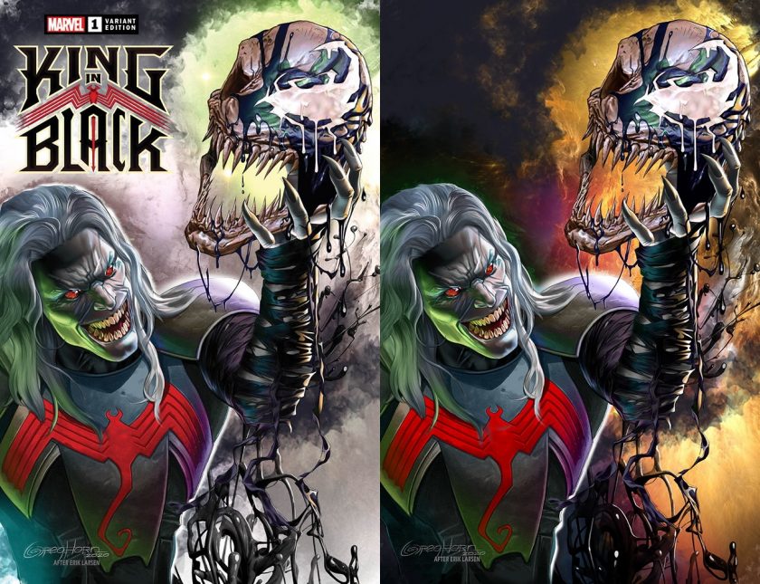 King in Black #1 - Greg Horn Exclusive Variant TWO PACK