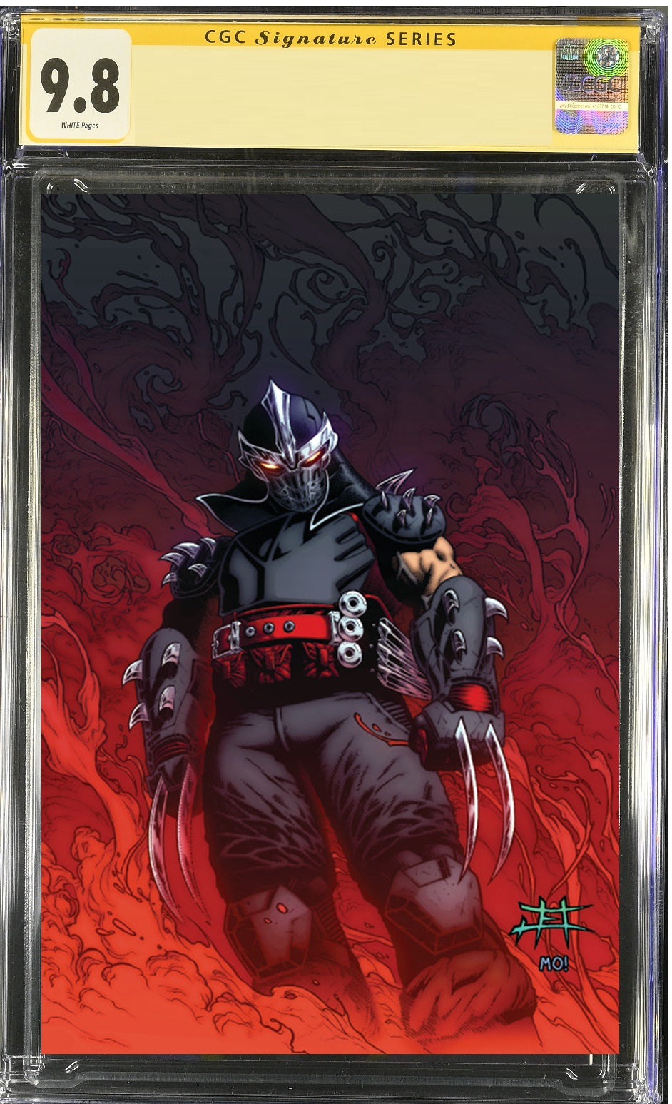 CGC Signature Series 9.8 - Shredder #1 signed by Jeff Edwards PRE-SALE 10/25