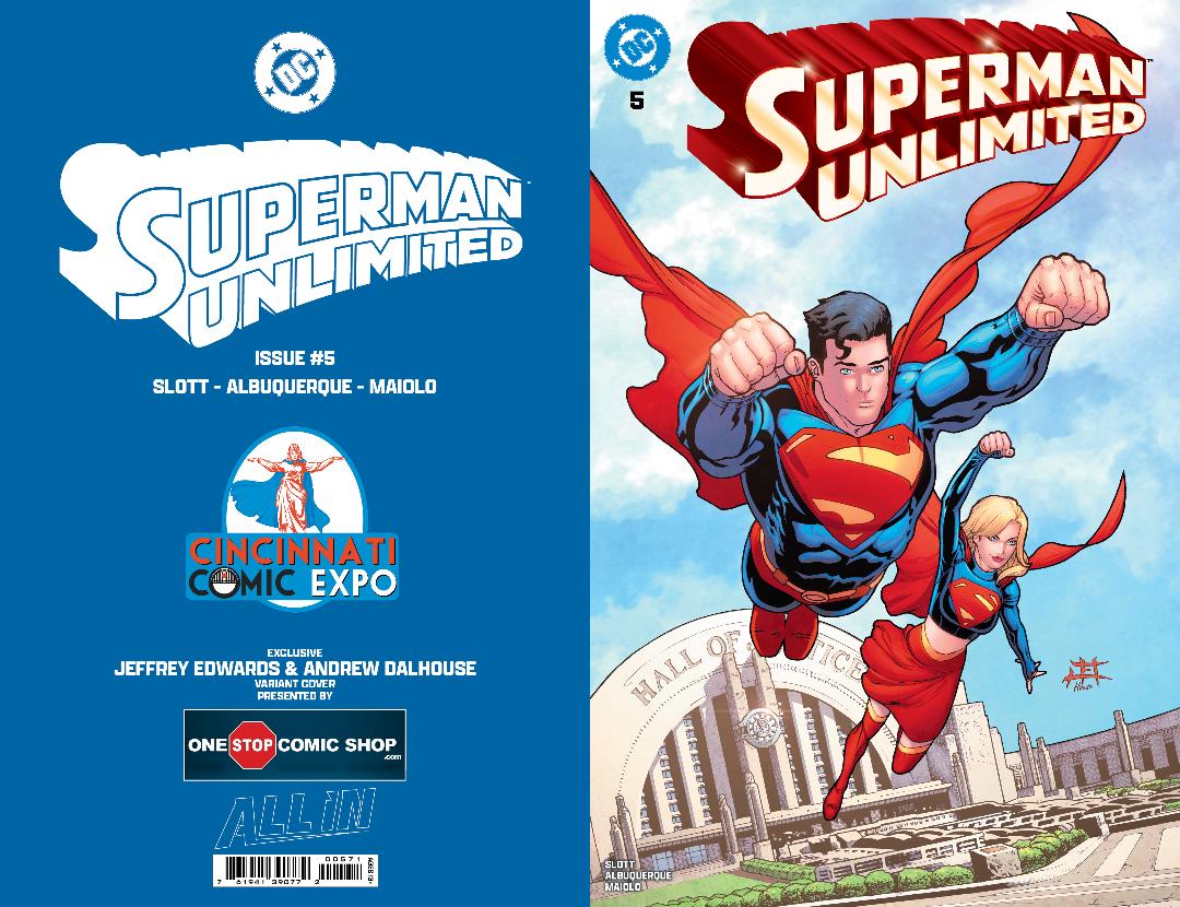 Superman Unlimited #5 - One Stop Comic Shop Exclusive - Jeff Edwards