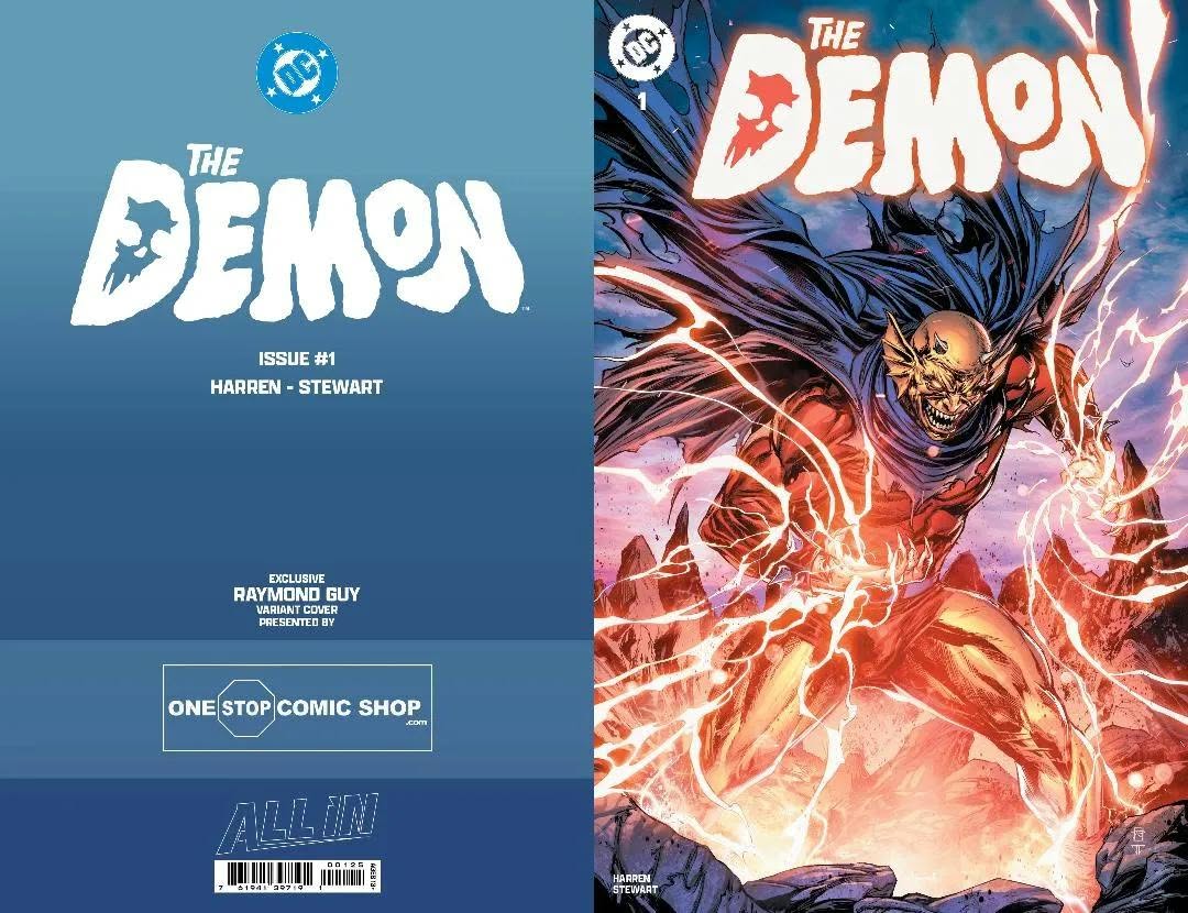 Demon #1 - FOIL - Unsigned - NM 9.4+ LIMIT 1 PER PERSON