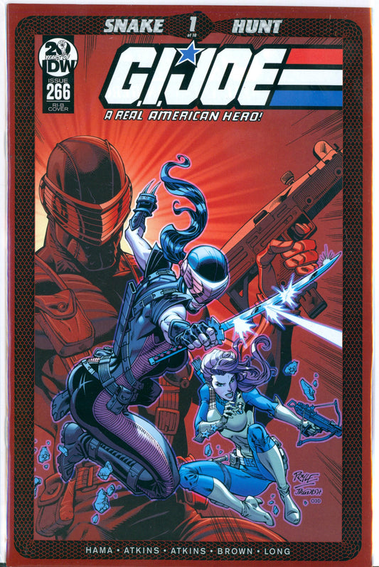 (WAREHOUSE FIND) G.I. Joe A Real American Hero #266 1:15 Ratio Variant by John Royle