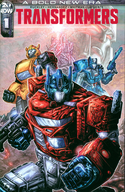 (WAREHOUSE FIND) Transformers #1 1:25 Ratio Variant by Freddie Williams