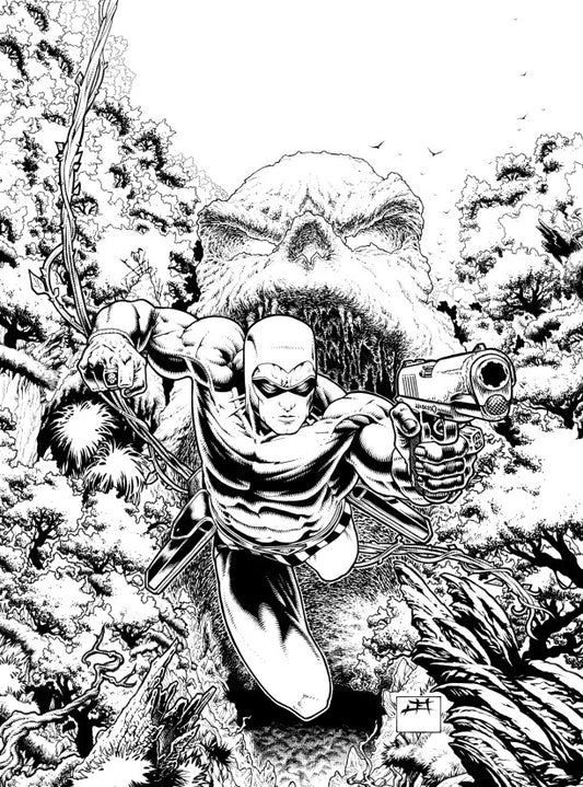 The Phantom #1 - Jeff Edwards Exclusive BLACK & WHITE