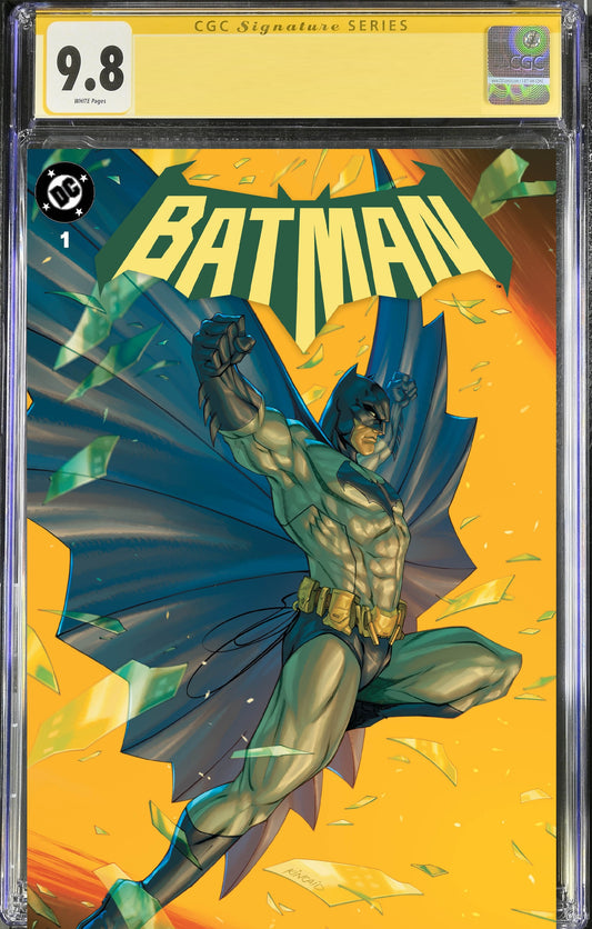 CGC Signature Series 9.8 - Batman #1 - Ryan Kincaid Exclusive - signed by Ryan Kincaid - PRE-SALE 11/25