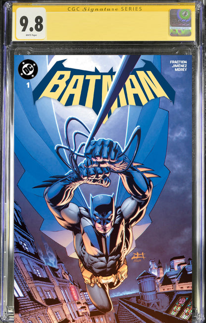 CGC Signature Series 9.8 - Batman #1 - Jeff Edwards Exclusive - signed by Jeff Edwards