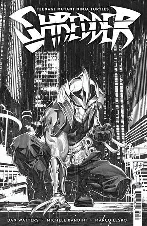 Teenage Mutant Ninja Turtles: Shredder #1 - 1:25 Ratio Variant - Ngu Black and White