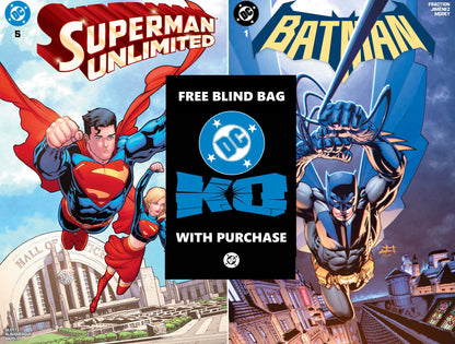 WORLDS FINEST TWO PACK - One Stop Comic Shop Exclusive + FREE DC KO BLIND BAG