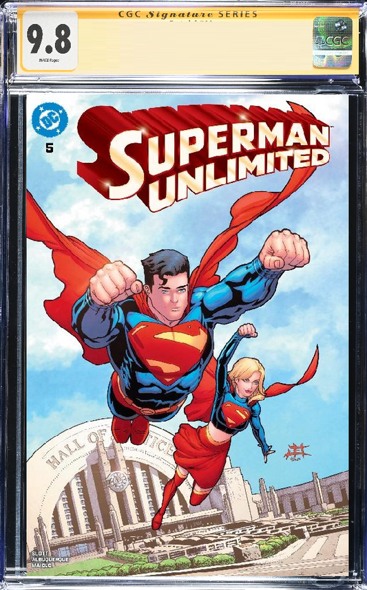 CGC Signature Series 9.8 - Superman Unlimited #5 - Jeff Edwards Exclusive - signed by Jeff Edwards (PRE-SALE)