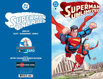 (SIGNED) Superman Unlimited #5 - One Stop Comic Shop Exclusive - Jeff Edwards